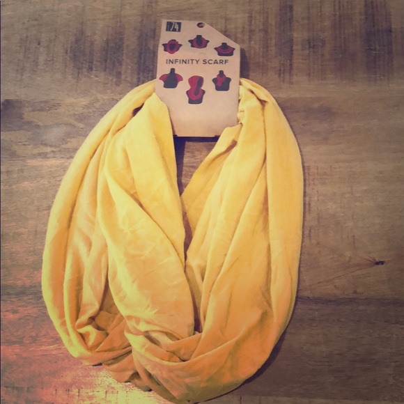 Studio 74 Accessories - LAST ONE Fall Mustard Yellow Infinity Scarf Studio 74 Accessories - LAST ONE Fall Mustard Yellow Infinity Scarf